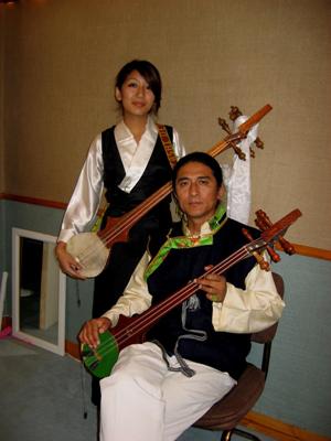 Master Tibetan musician Tashi Dhondup Sharzur, aka Techung